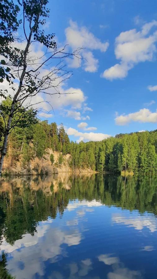 Penzion Adrspach U Bary Bagian luar foto