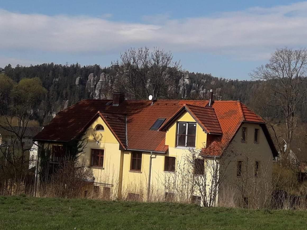 Penzion Adrspach U Bary Bagian luar foto